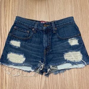 Levi’s Redone Cutoff Denim Shorts